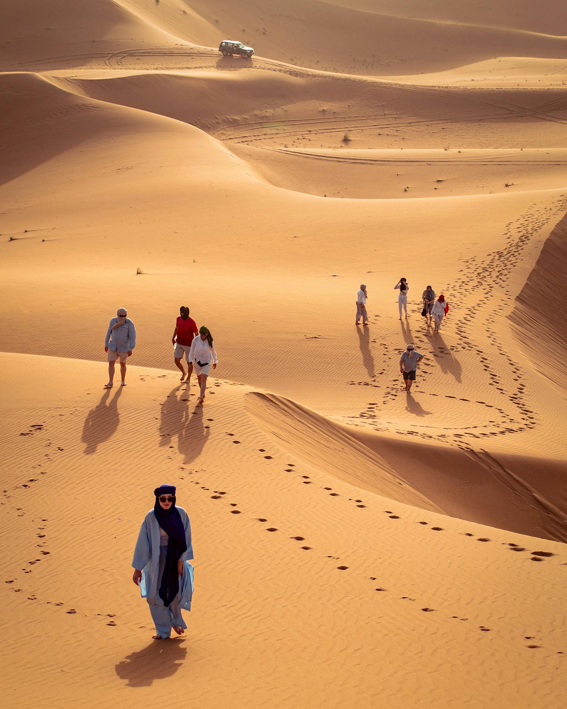 Morning and Sunrise Desert Safari Abu Dhabi